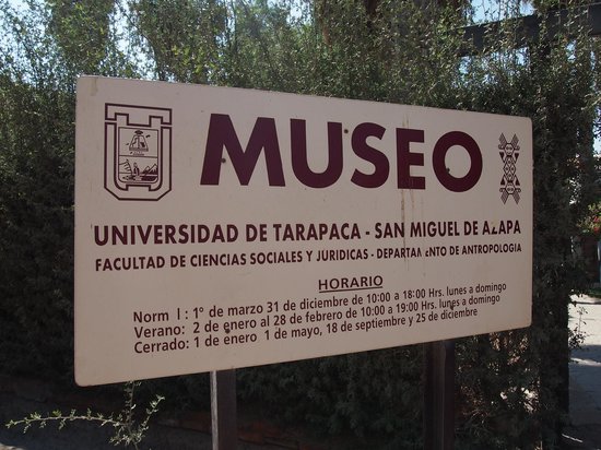 Museo de las Culturas de Arica